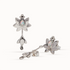 Alma de Loto Moonstone Earring | Silver