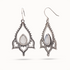 Alma de Loto Moonstone Earring | Silver