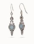 Encanto Moonstone Earring | Silver