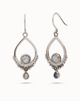 Eterno Moonstone Earring | Silver