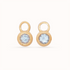 Alma de Loto Moonstone Earring | Silver