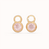 Alma de Loto Moonstone Earring | Silver