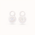 Alma de Loto Moonstone Earring | Silver