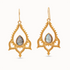 Alma de Loto Moonstone Earring | Silver