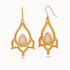 Alma de Loto Moonstone Earring | Silver