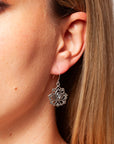 Alma de Loto Moonstone Earring | Silver